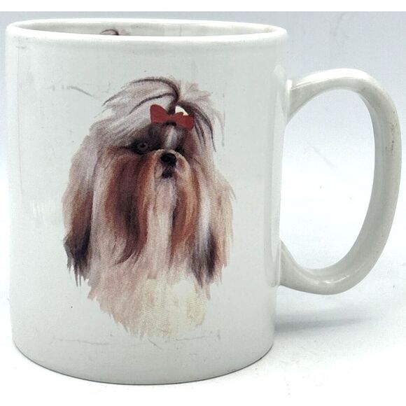 Shih Tzu Coffee Mug Cup Tea Characteristics of a shih tzu 16 Fl Oz - Picture 1 of 6